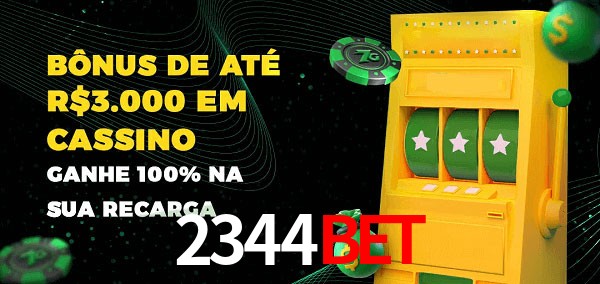 2344BET melhor bônus de depósito